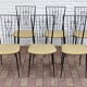 Set of 6 vintage chairs by Colette Gueden