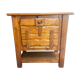 Vintage pine brutalist furniture