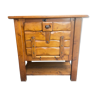 Vintage pine brutalist furniture
