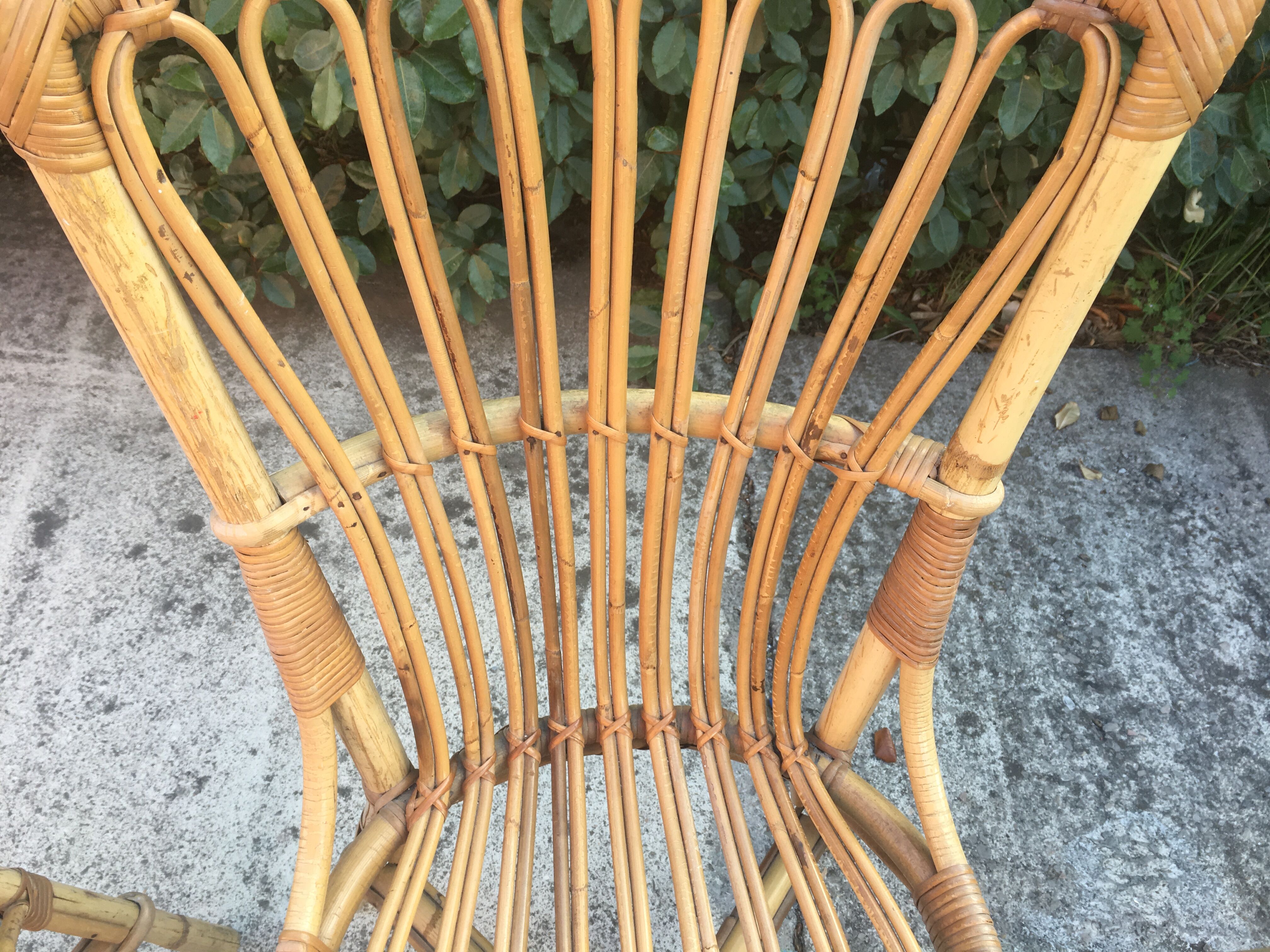 Vintage rattan chairs