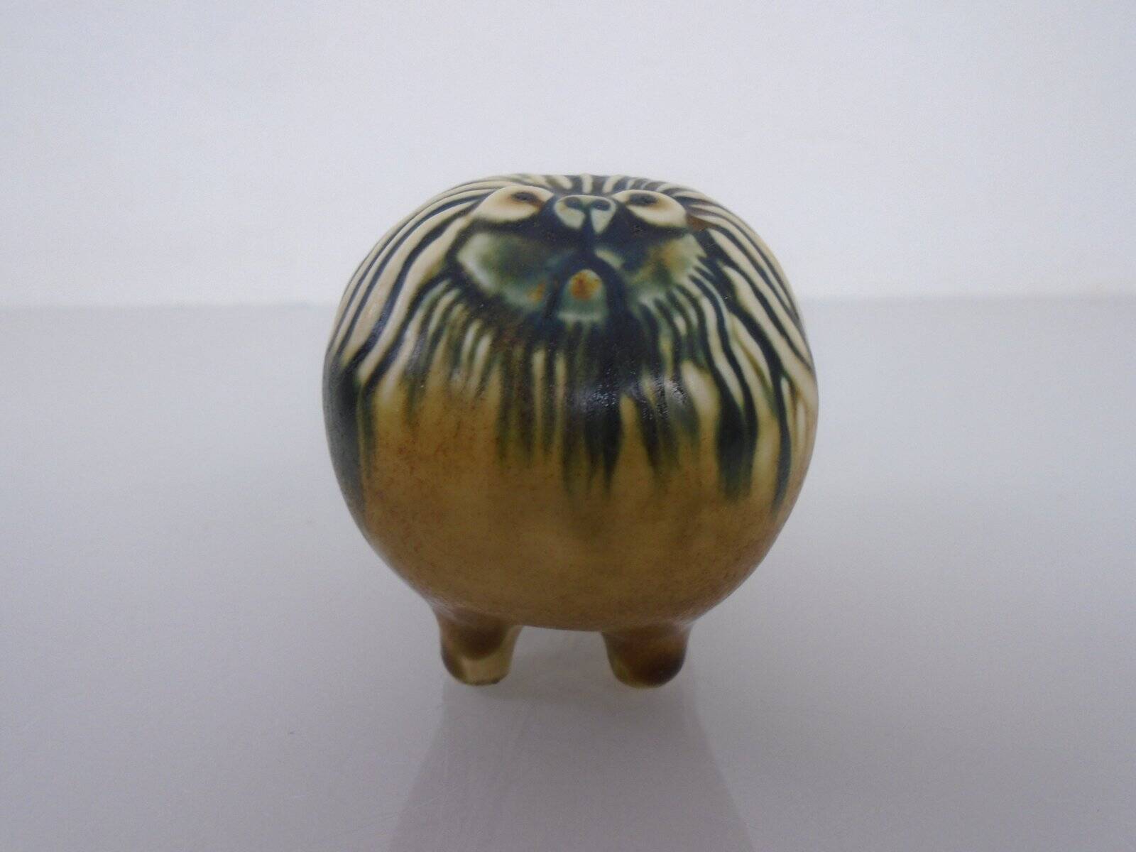 Pekingese ceramic dog by Lisa Larson for Gustavsberg, Denmark, 1970s