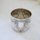 Silver metal towel ring