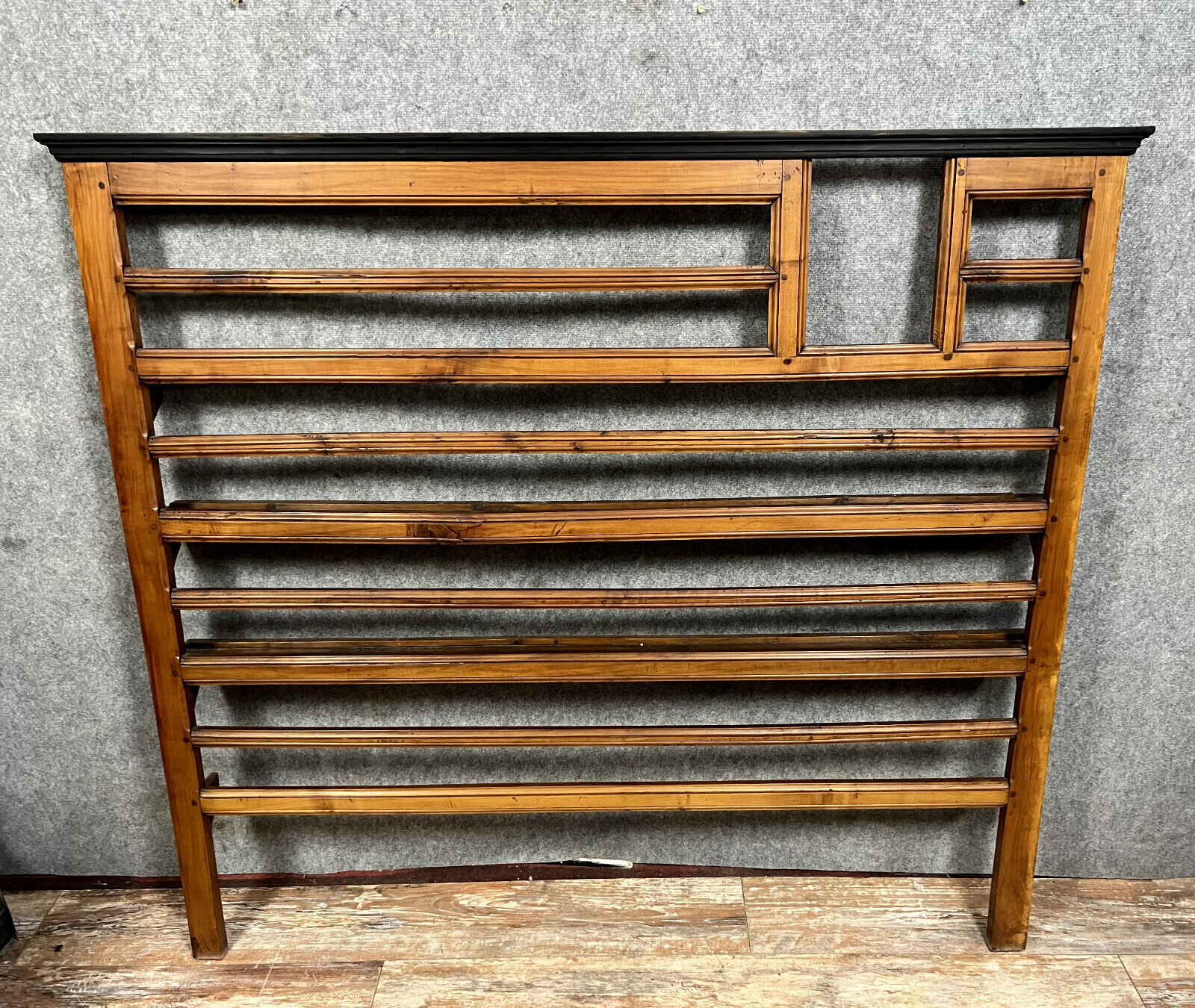 Louis XVI era dresser rack in fruit wood around 1800