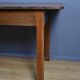 Chestnut farmhouse table, 8 to 10 covers – late 19th century