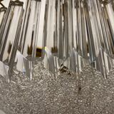 Large Murano Glass Trilobi Chandelier 1970’s