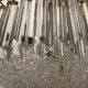 Large Murano Glass Trilobi Chandelier 1970’s