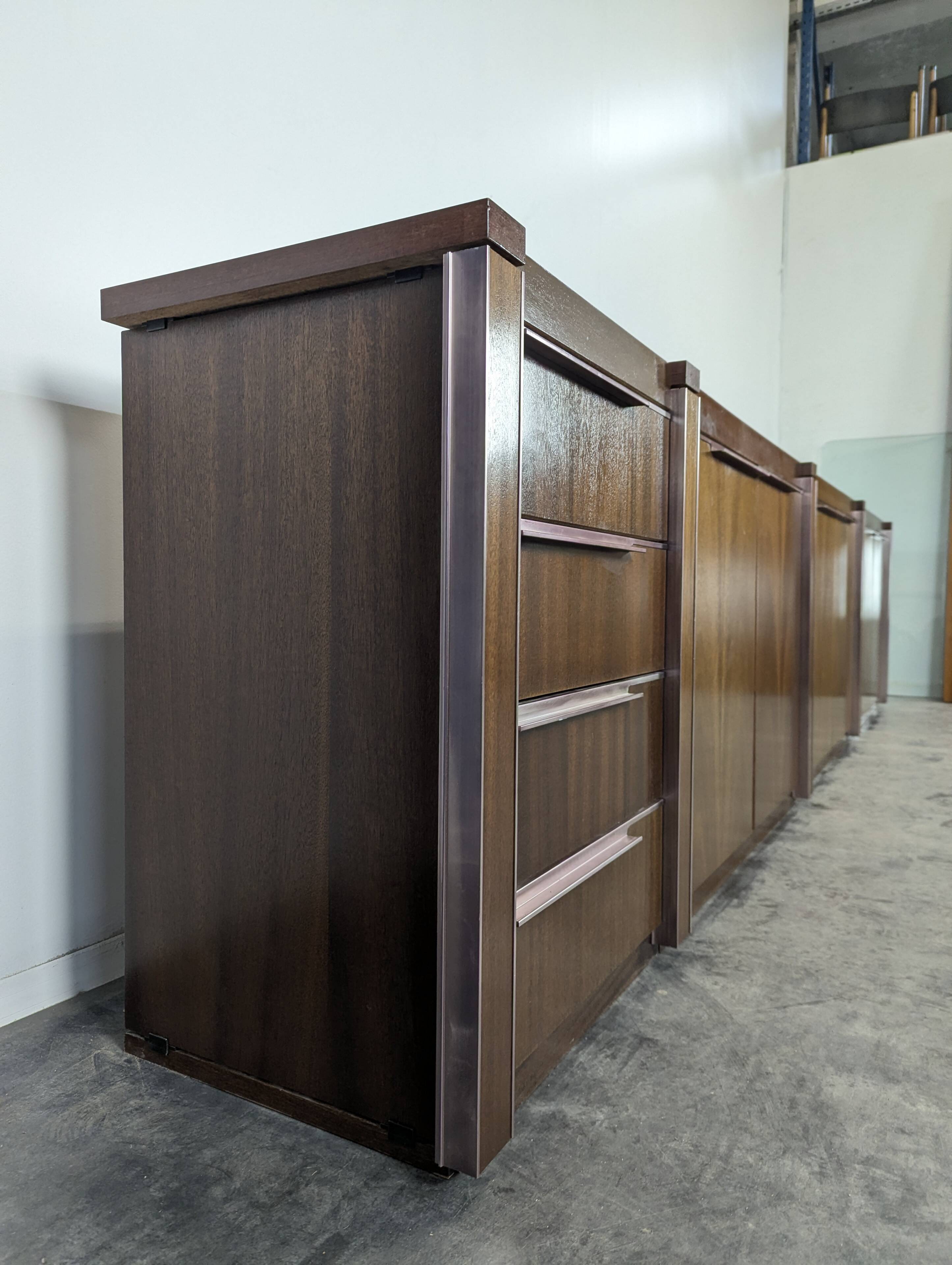 Large modular sideboard Italian design