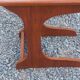 Set of 3 nesting tables in Scandinavian style made of teak from the 1970s.