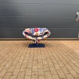Artifort Ribbon chair by Pierre Paulin, Pierre Frey: The Painter's Canvas