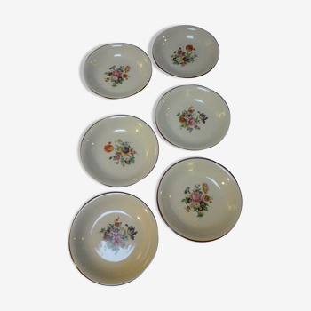 6 soup plates Japan / Salins