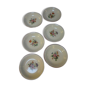 6 soup plates Japan / Salins