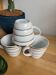 3 porcelain coffee cups bordered gold