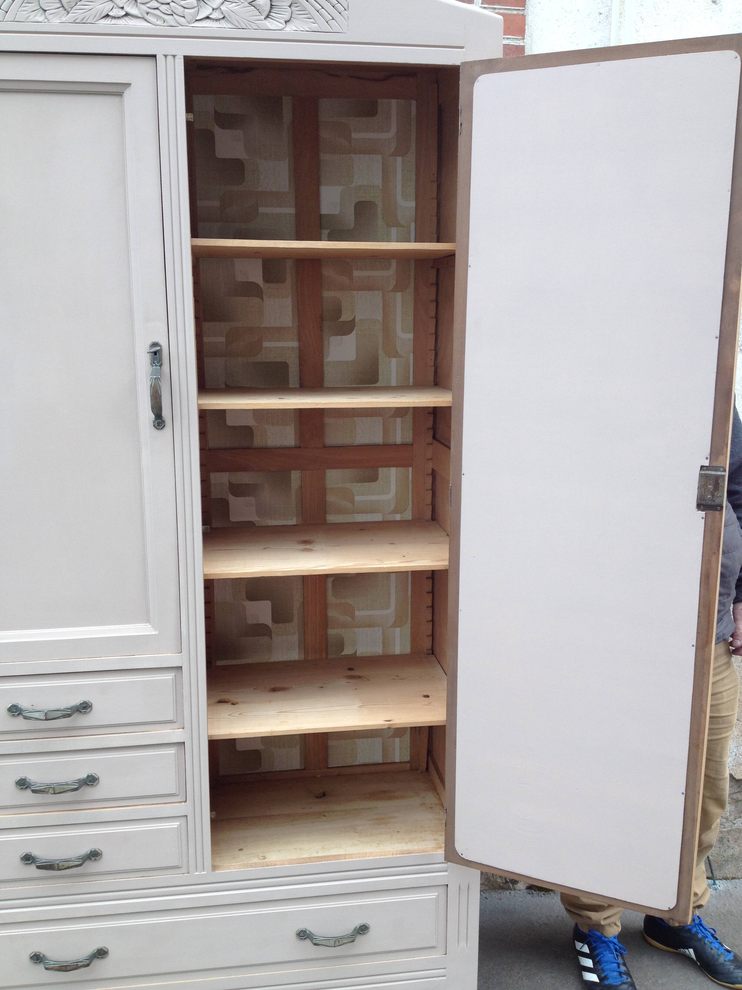 Parisian Art Deco wardrobe