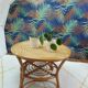 Rattan coffee table