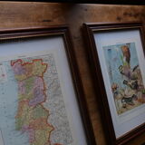 Original lithographs of farmyard birds and birds of paradise