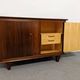 Art Deco style sideboard in rosewood and sycamore, France circa 1950