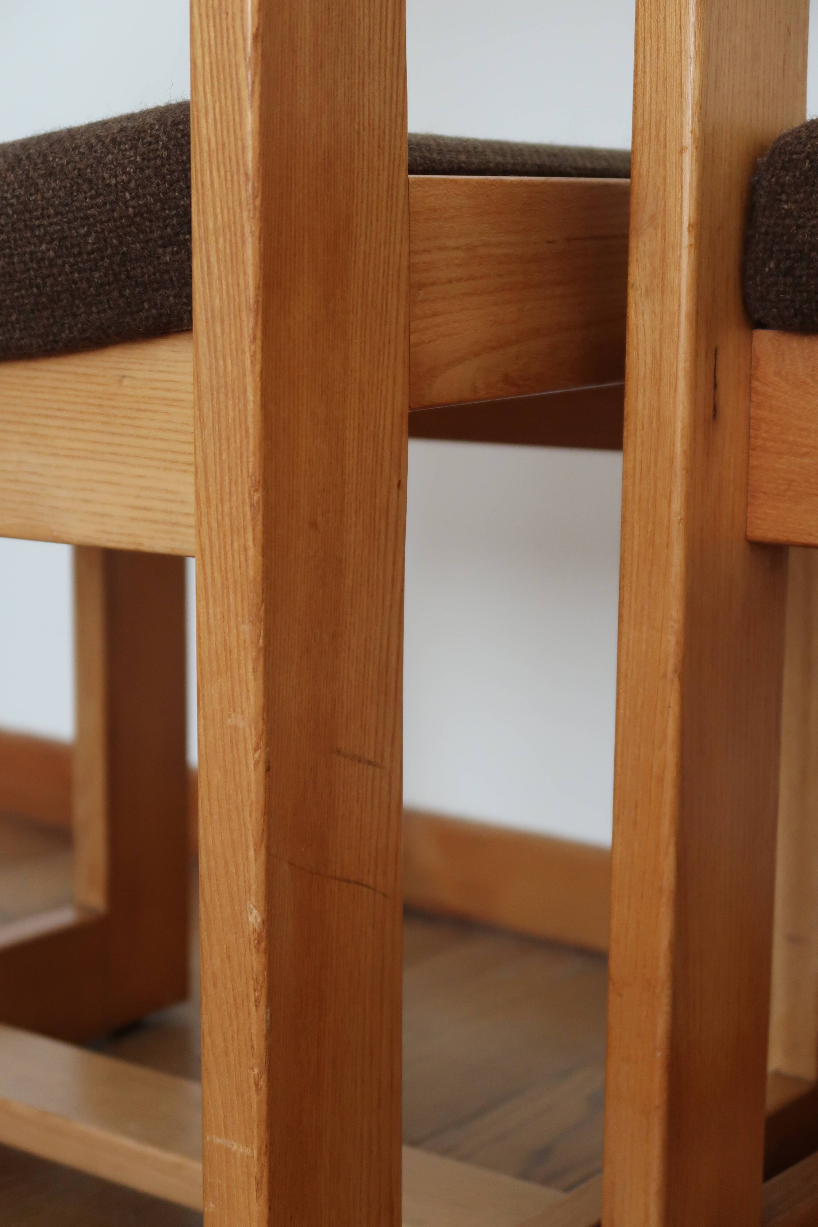 4 chairs sleigh Maison Regain