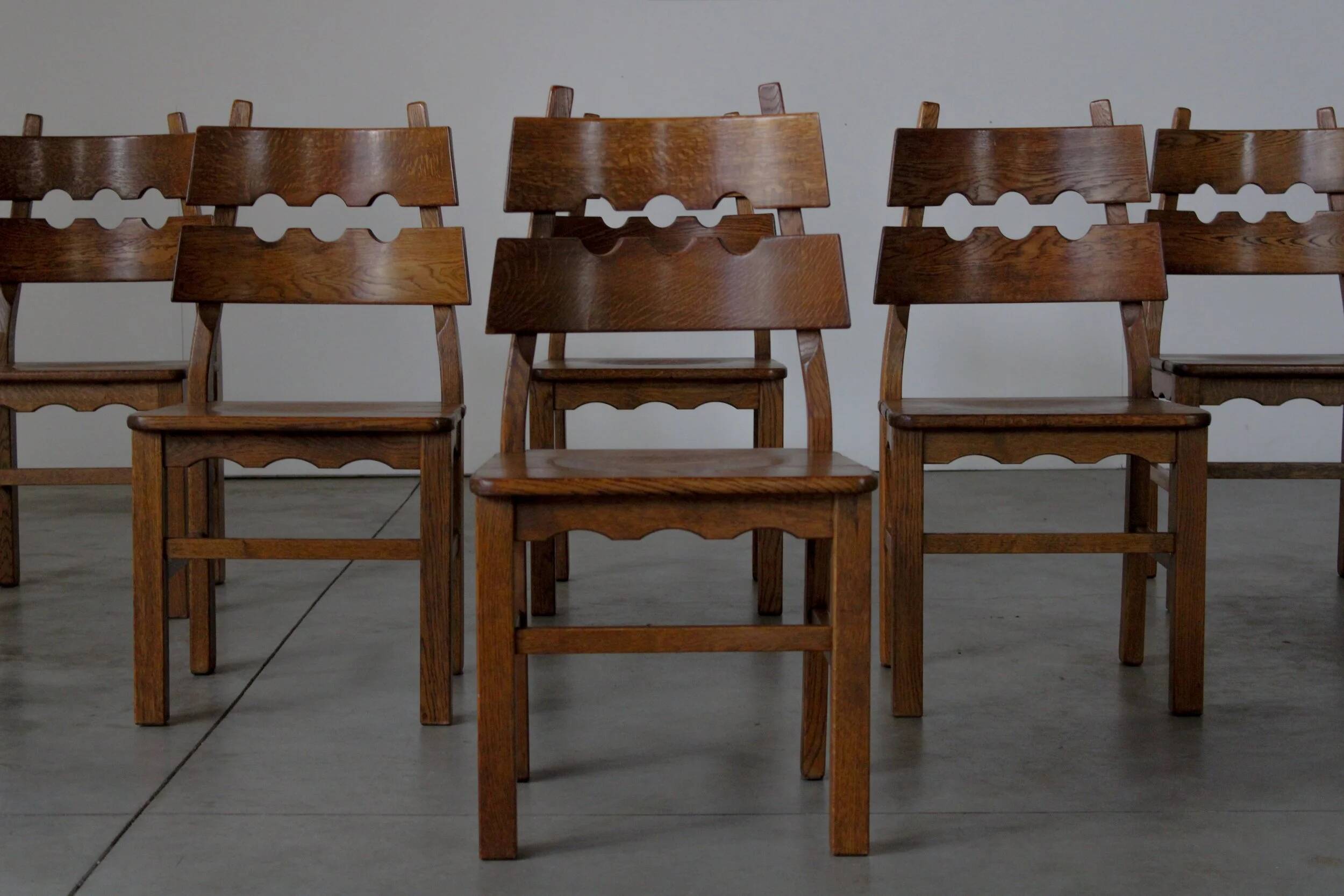 Dining chairs by Henning Kjærnulf - Denmark 1960s