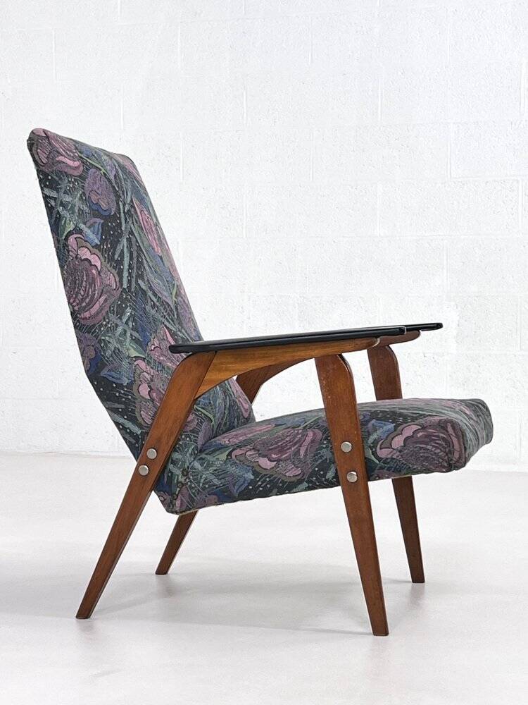 Fauteuil Vintage par Louis Van Teeffelen, 1950s