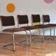 Chaises dans le goût de Marcel breuer