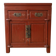 Chinese storage furniture in red lacquered wood