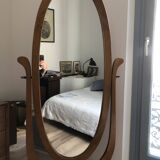 Psyche, oval standing mirror