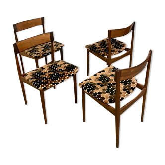 Danish Palisander Chairs by Hans Rosengren