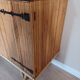 Buffet in rattan and vintage split bamboo