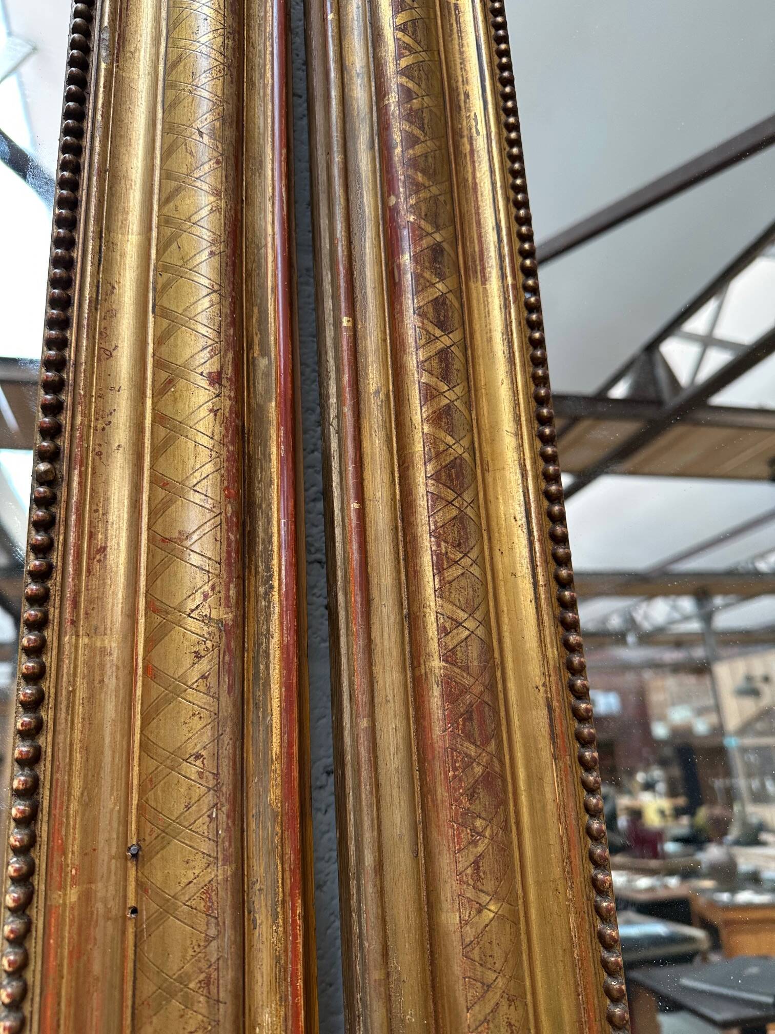 Pair of Louis Philippe mirrors
