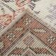 Tapis antique turc en laine rose fait à la main