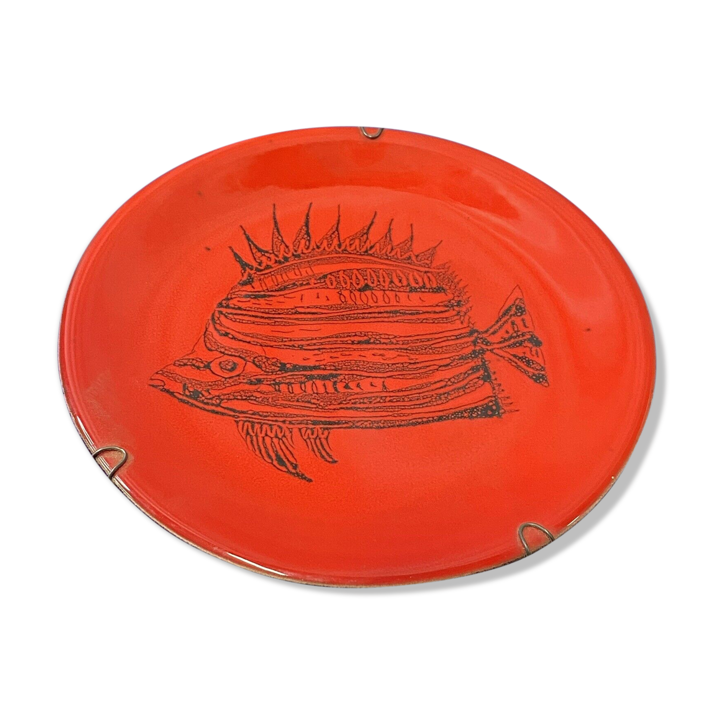 Enamelled ceramic design 20th