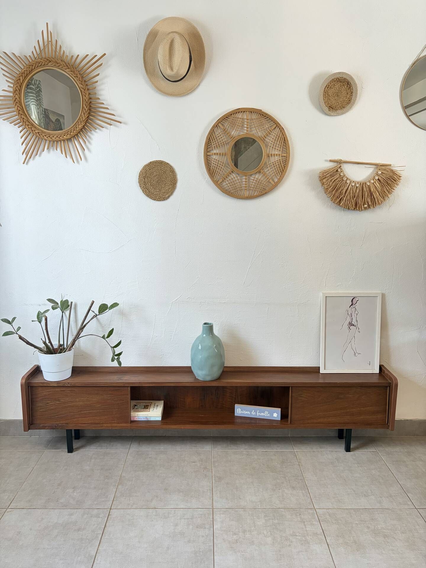 Enfilade basse vintage ( peu profonde )