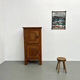 Small brutalist 50s bonnetiere wardrobe