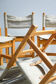 Series of four Ikea pine chairs 1986'