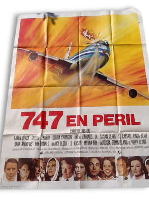 Affiche originale 747