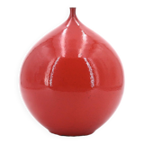 Vase rouge Belge en céramique, années 60