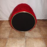 Ottoman red vintage 1960 retro