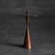 Conical Copper Side Table, France, 1970s