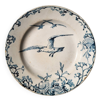 Land & Sea Seagulls & Seashells Plate