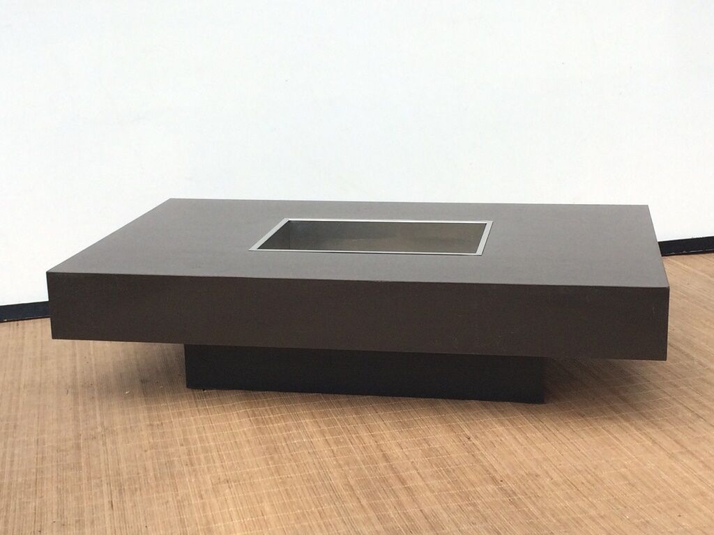 70s vintage lounge bar coffee table