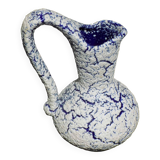 Small blue and white vase