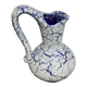Petit vase bleu et blanc