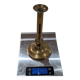 Antique Candle Holder Brass Push Candle 19th Century Vintage Chandelier