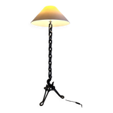 Brutalist floor lamp