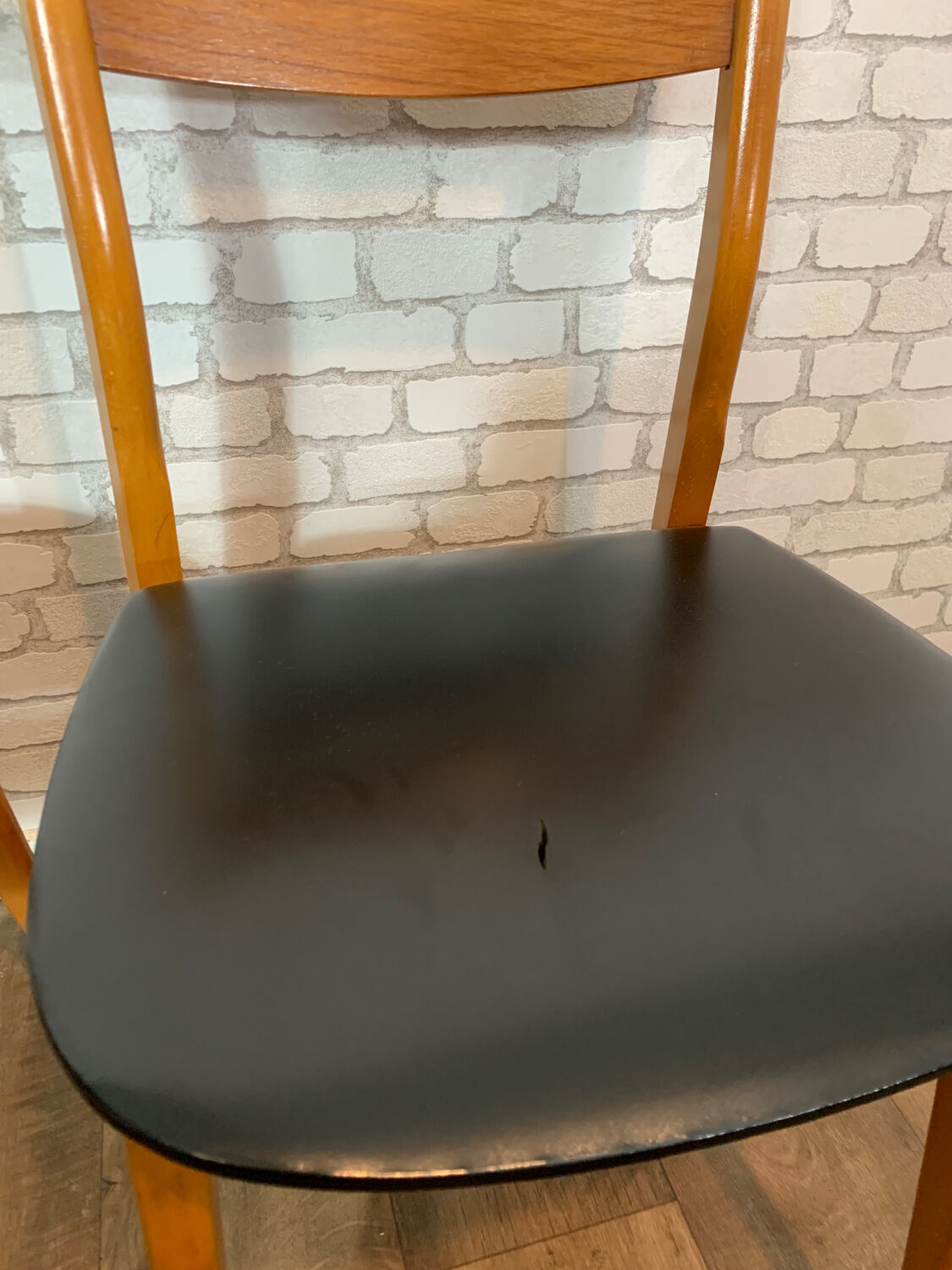 4 vintage Scandinavian style chairs