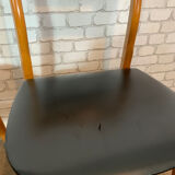 4 chaises vintages style scandinave