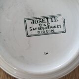 Toilet set Sarreguemines Digoin