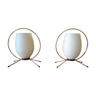 Pair of fifties lamps