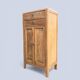 Buffet parisien bois brut 1940