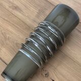 Vase en verre, vert / gris